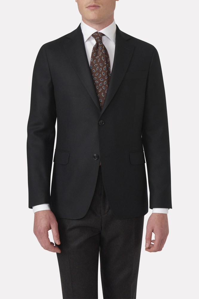 Regular Fit Hopsack Blazer