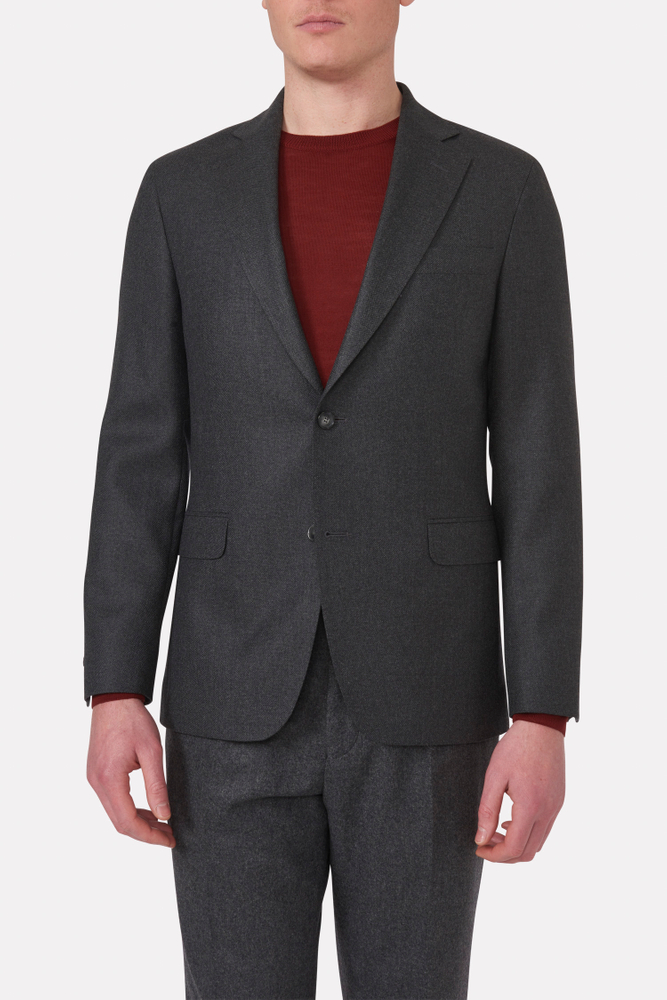 Regular Fit Hopsack Blazer