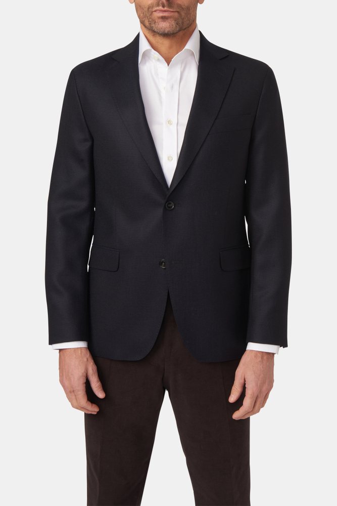 Regular Fit Hopsack Kavaj