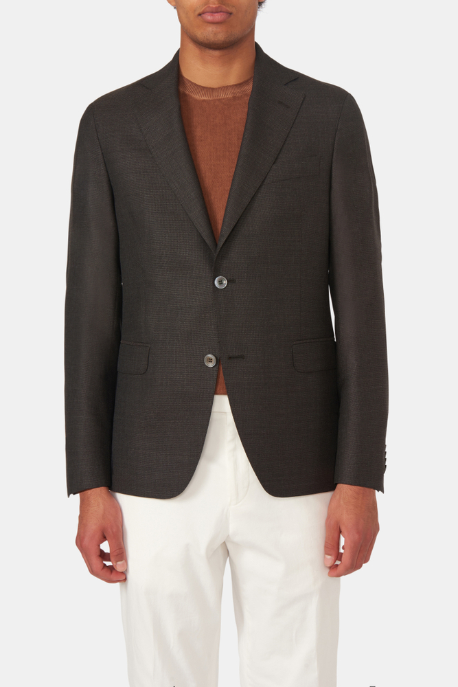 Regular Fit Tropical Wool Blazer
