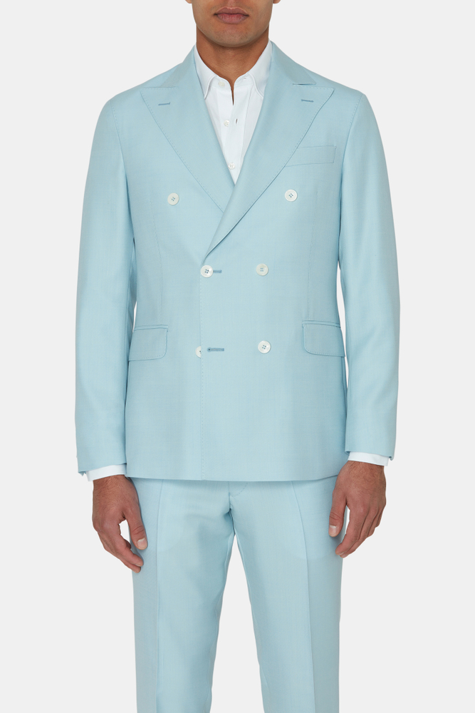 Regular Fit Dubbelknäppt Kavaj