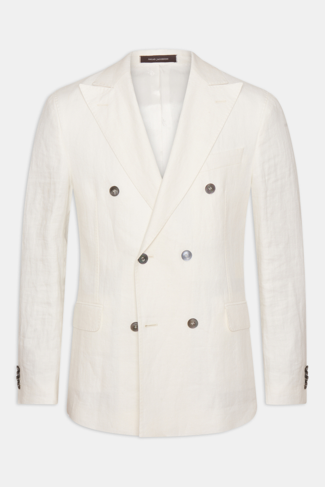 Regular Fit Dobbeltspent Linblazer