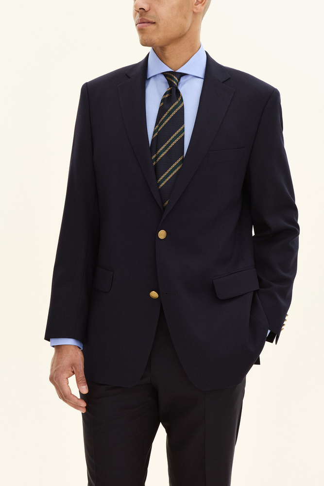 Generous Fit Blazer Tropical Wool