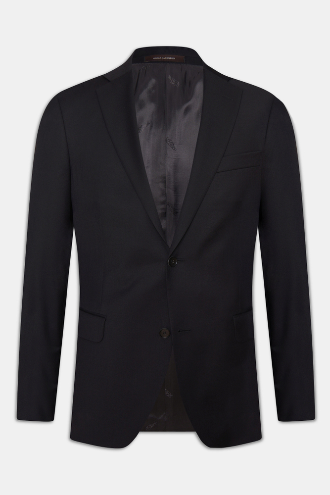 Generous Fit Microstructure Blazer