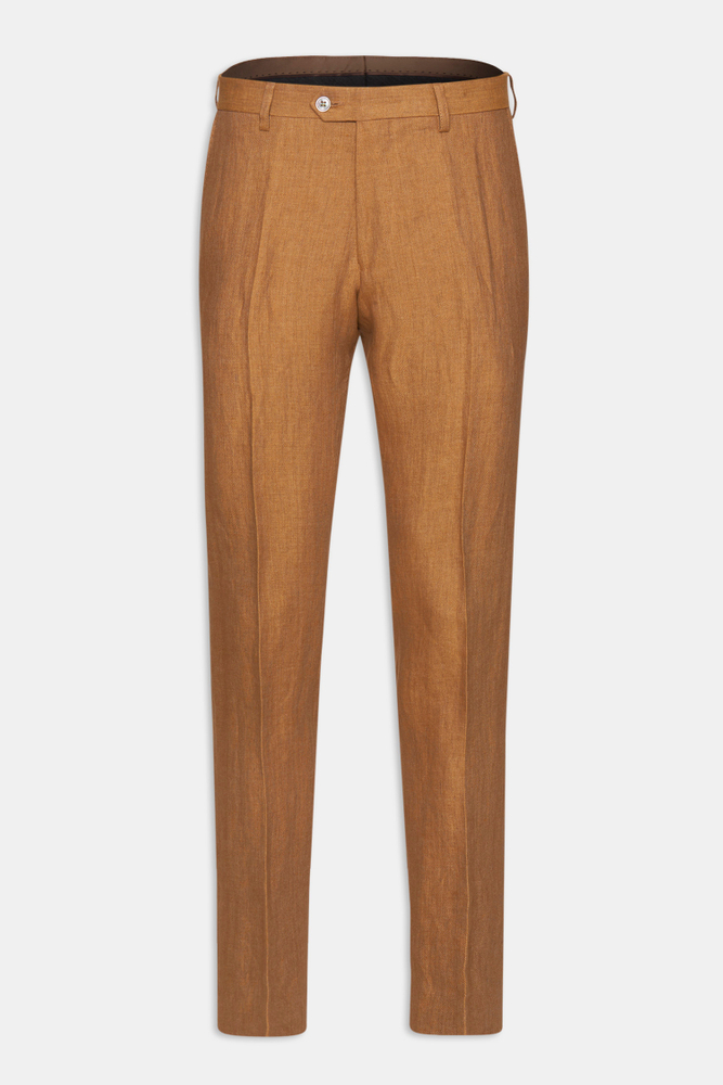 Regular Fit Linen Trousers