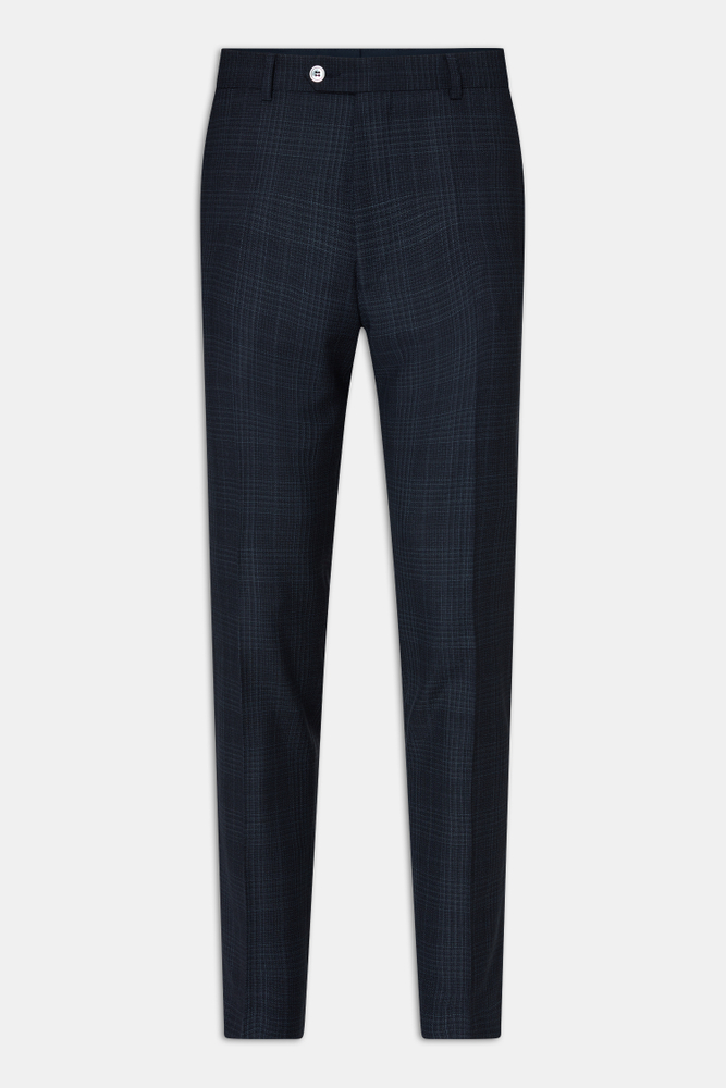 Slim Fit Rutiga Bukser