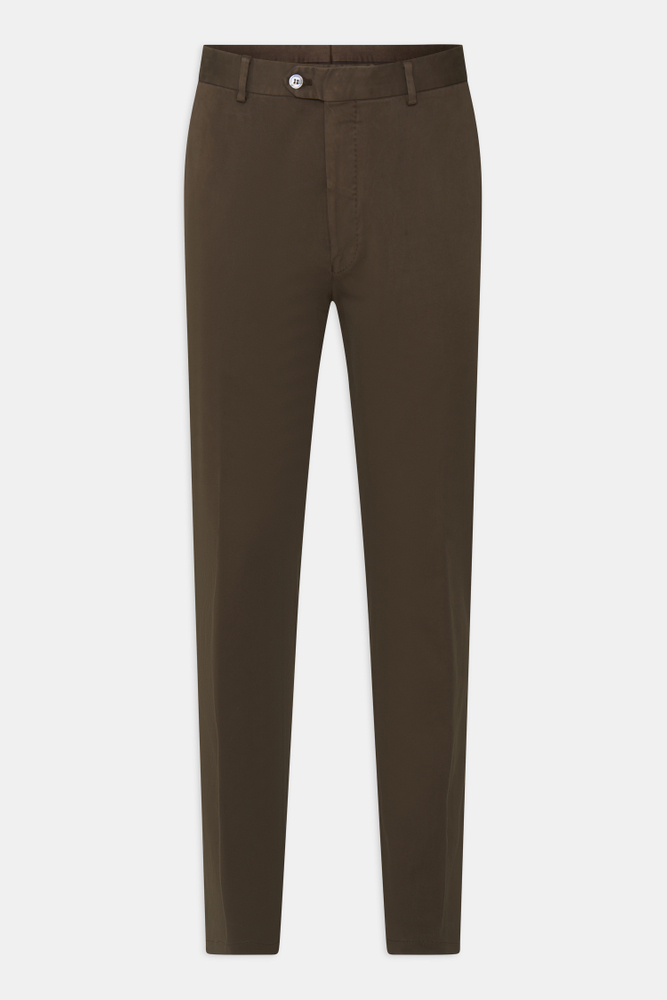 Slim Fit Byxor Bomullsstretch