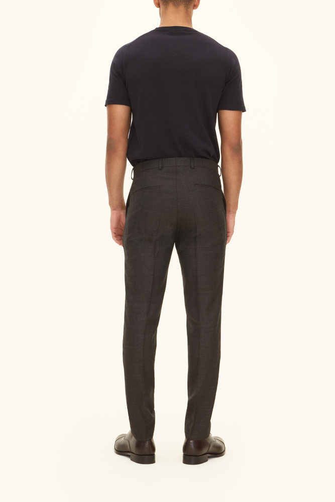 Slim Fit Tropical Wool Trousers