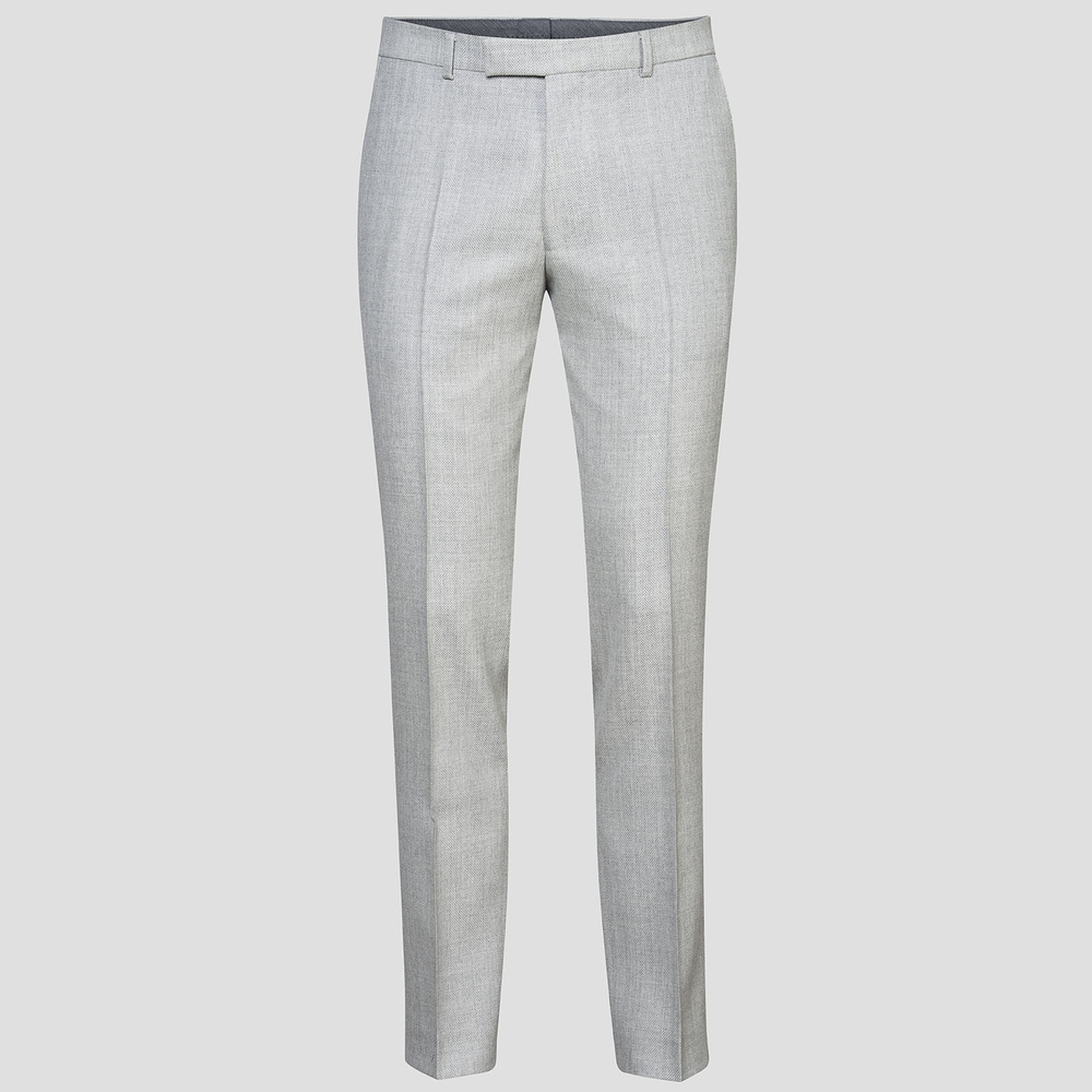 Slim Fit Tropical Wool Trousers