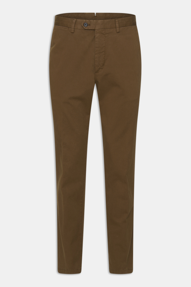 Slim Fit Twill Trousers