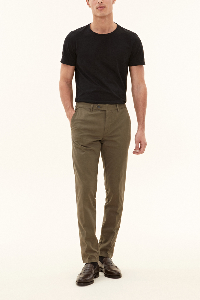 Slim Fit Twillbyxor