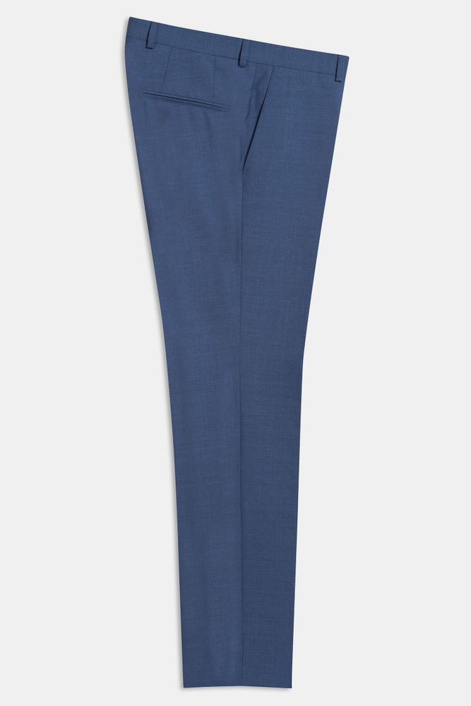 Slim Fit Microstructure Trousers
