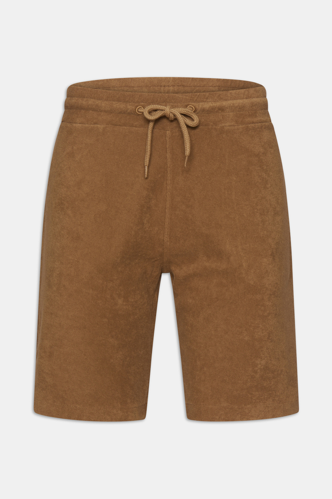 Slim Fit Frotté Shorts