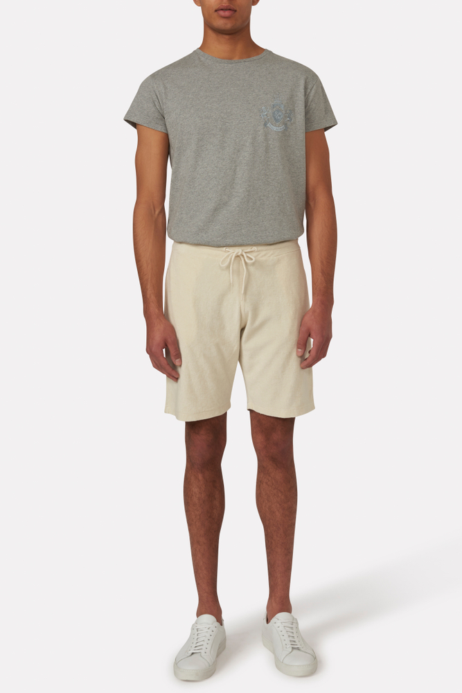 Slim Fit Frotté Shorts