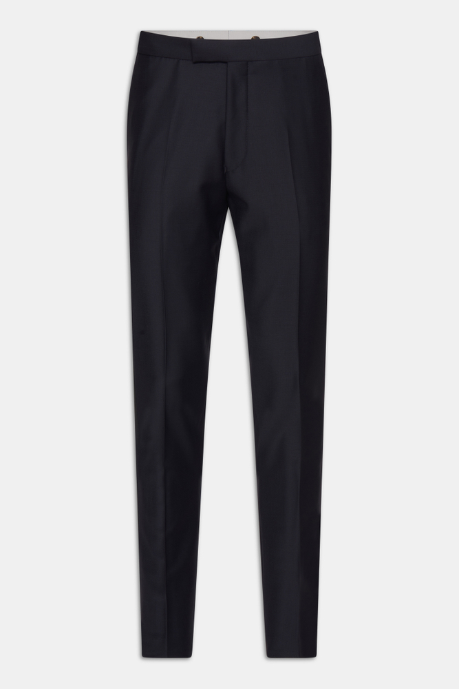 Slim Fit Microstructure Smoking Bukser