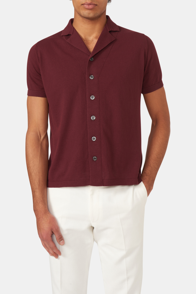 Regular Fit Fine Knitted Shirt