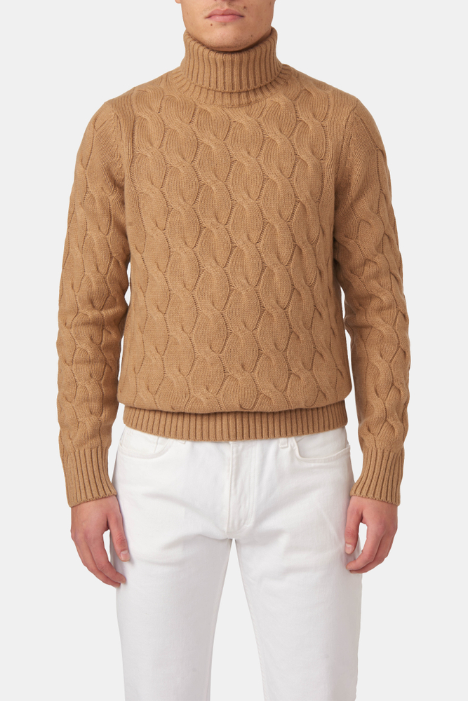 Regular Fit Kabelstrikket Pologenser