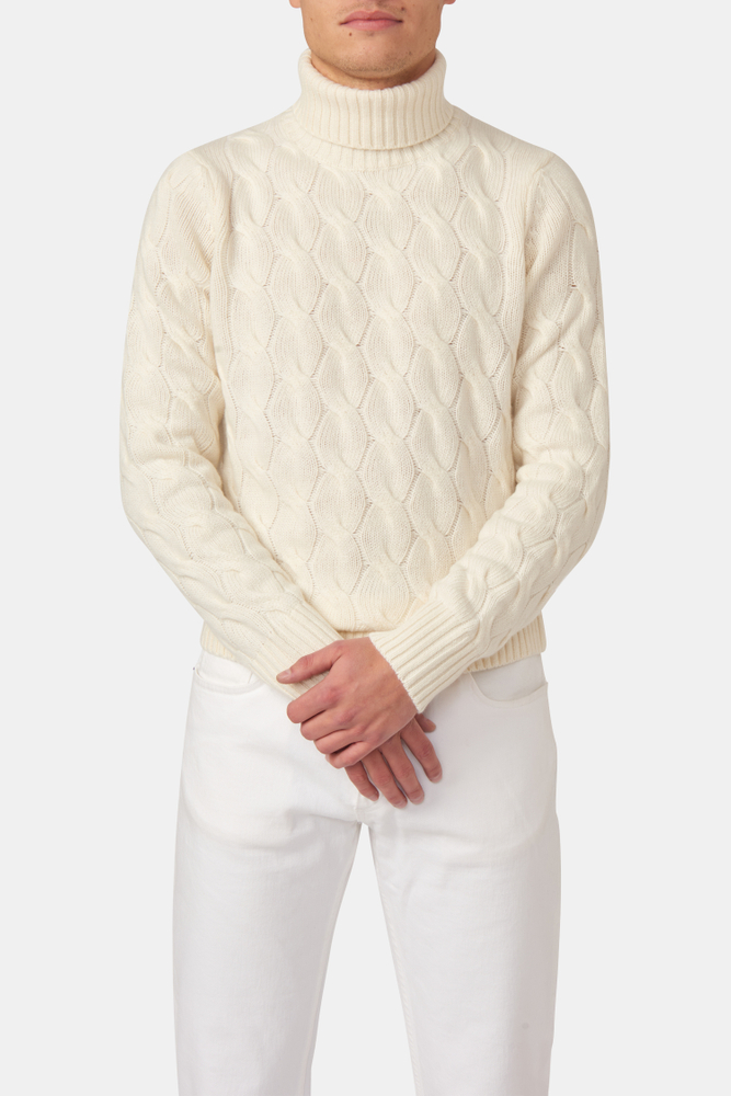 Regular Fit Kabelstrikket Pologenser