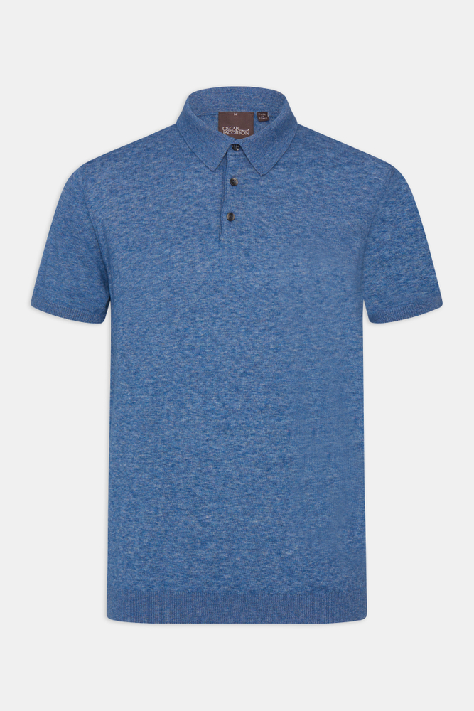 Slim Fit Combed Cotton Polo Shirt