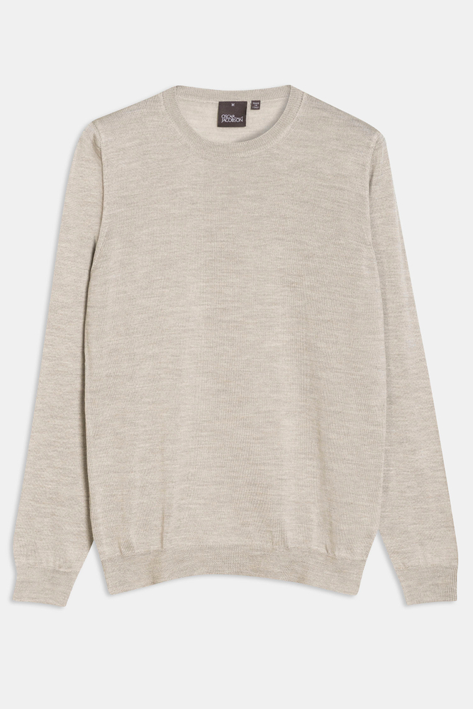 Slim Fit Extra Fine Merino Wool Roundneck