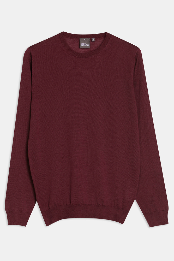 Slim Fit Extra Fine Merino Wool Roundneck