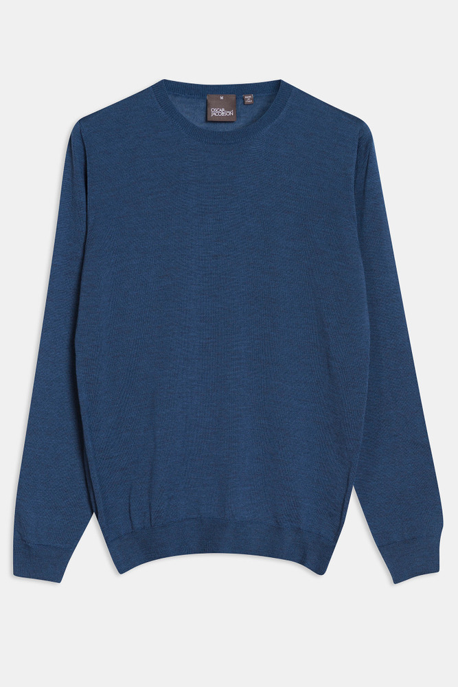 Slim Fit Extra Fine Merino Wool Roundneck