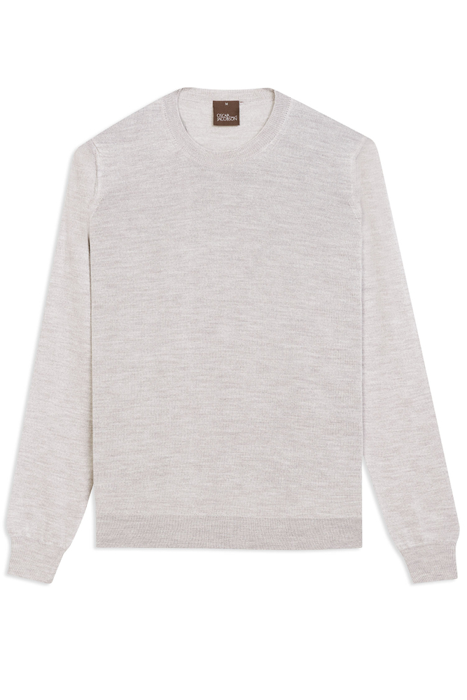 Slim Fit Extra Fine Merino Wool Roundneck