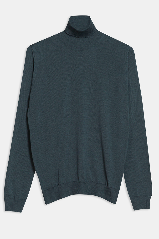 Slim Fit Pologenser Extra Fine Merinoull