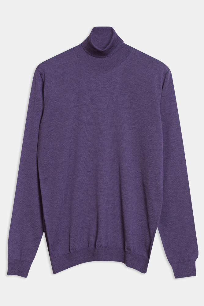 Slim Fit Polotröja Extra Fine Merinoull