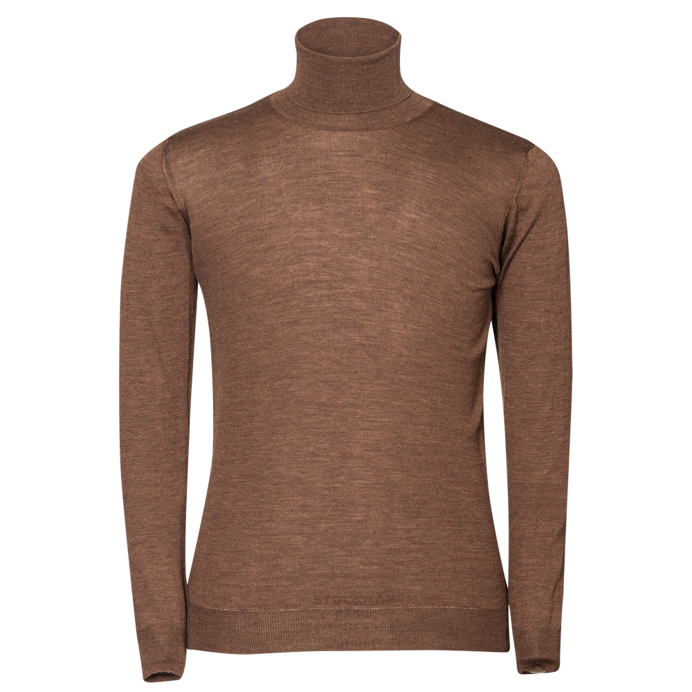 Slim Fit Rullekrave Extra Fine Merinould