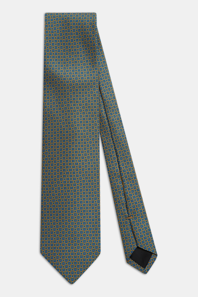 Dotted Silk Tie