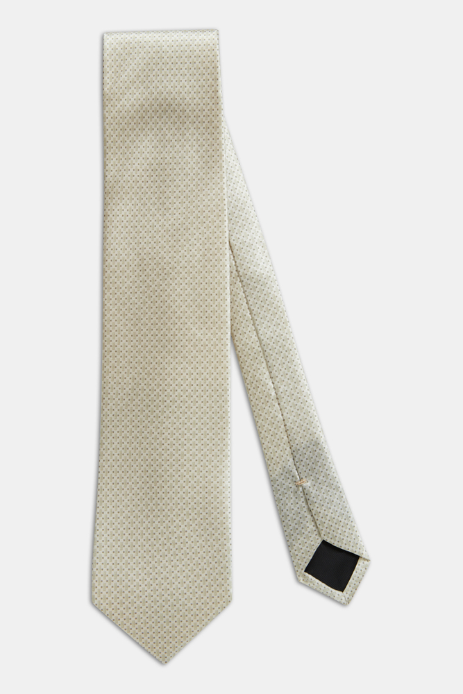 Geometriskt Mönstrad Slips Silk