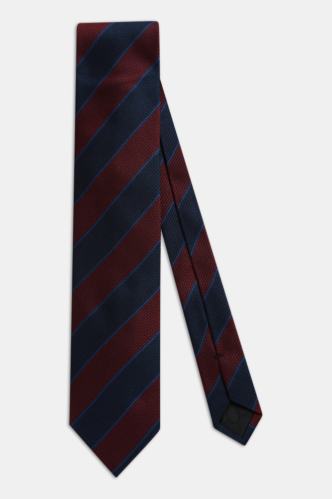 Regimental Stripe Silk Tie
