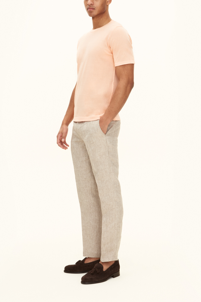 Slim Fit Finstrik T-shirt