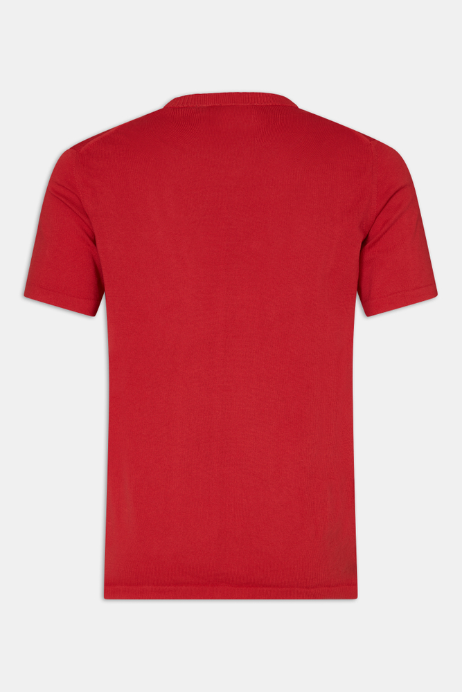 Slim Fit Fine Knitted T-shirt
