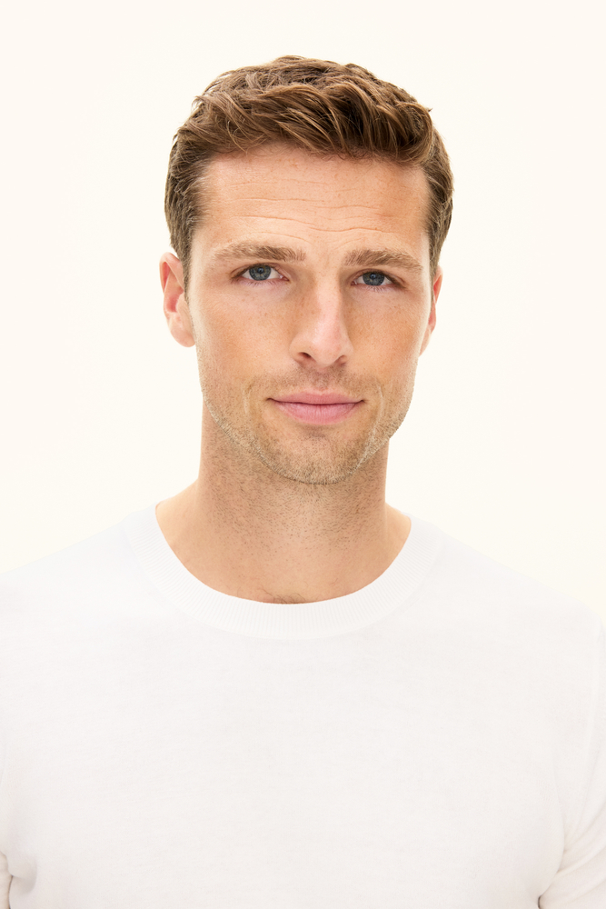 Slim Fit Finstrik T-shirt