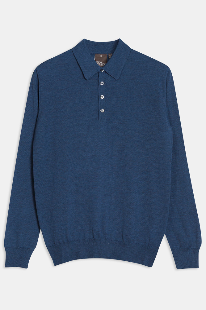 Regular Fit Genser Extra fin Merinoull