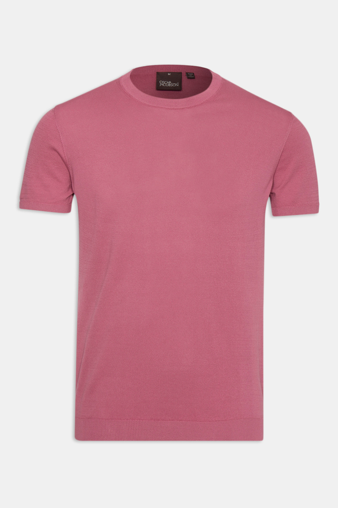 Slim Fit Fine Knitted T-shirt