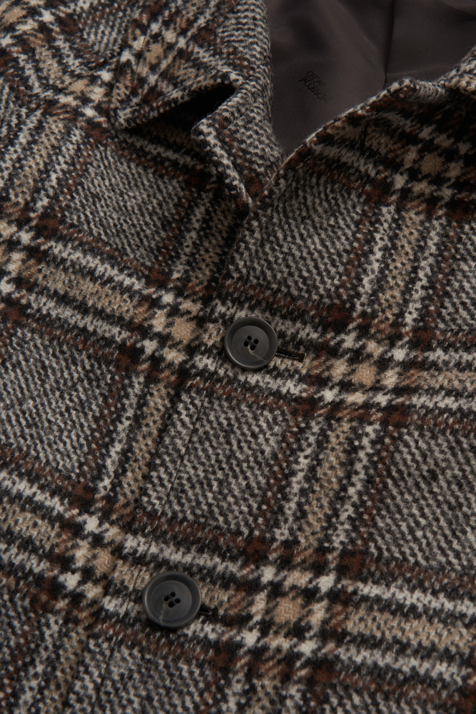 Regular Fit Raglan Frakke Børstet Uld