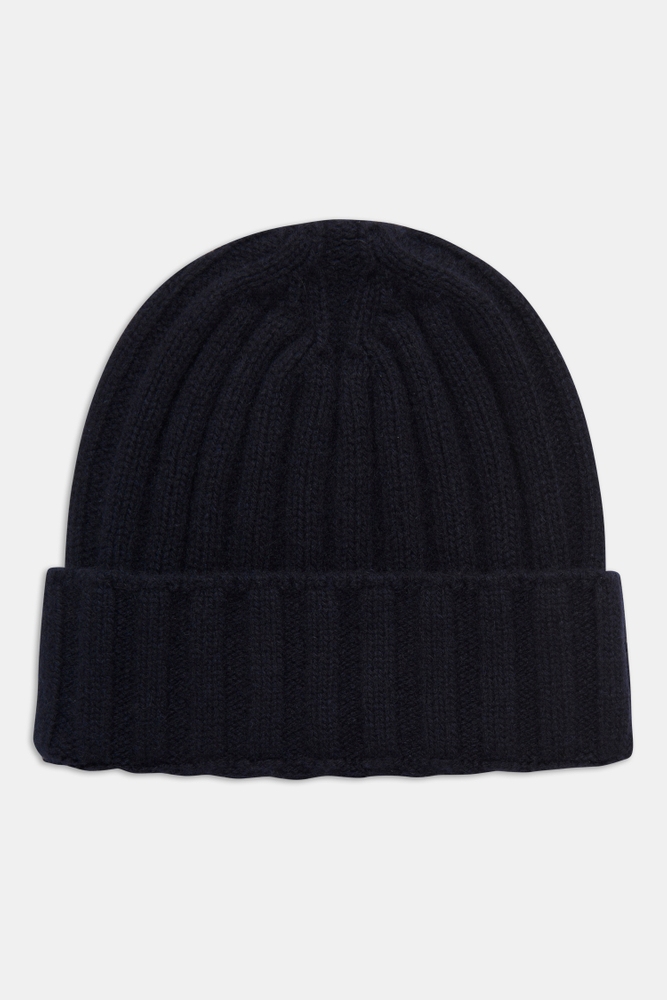 Knitted Rib structure hat