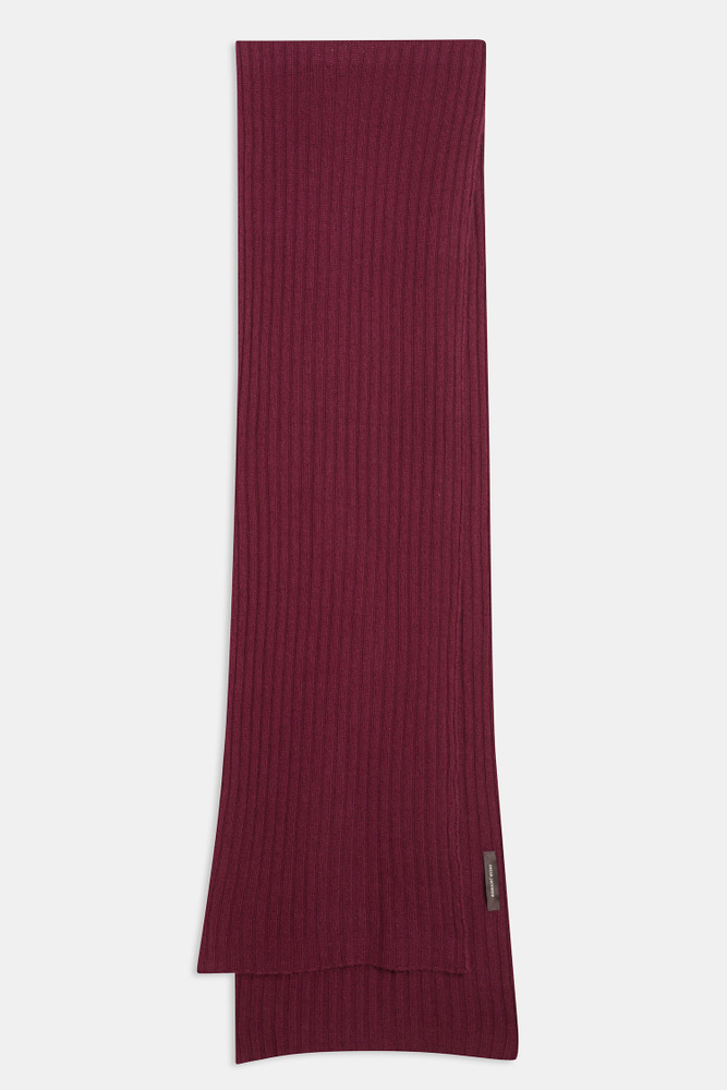 Knitted Brushed Cashmere Scarf