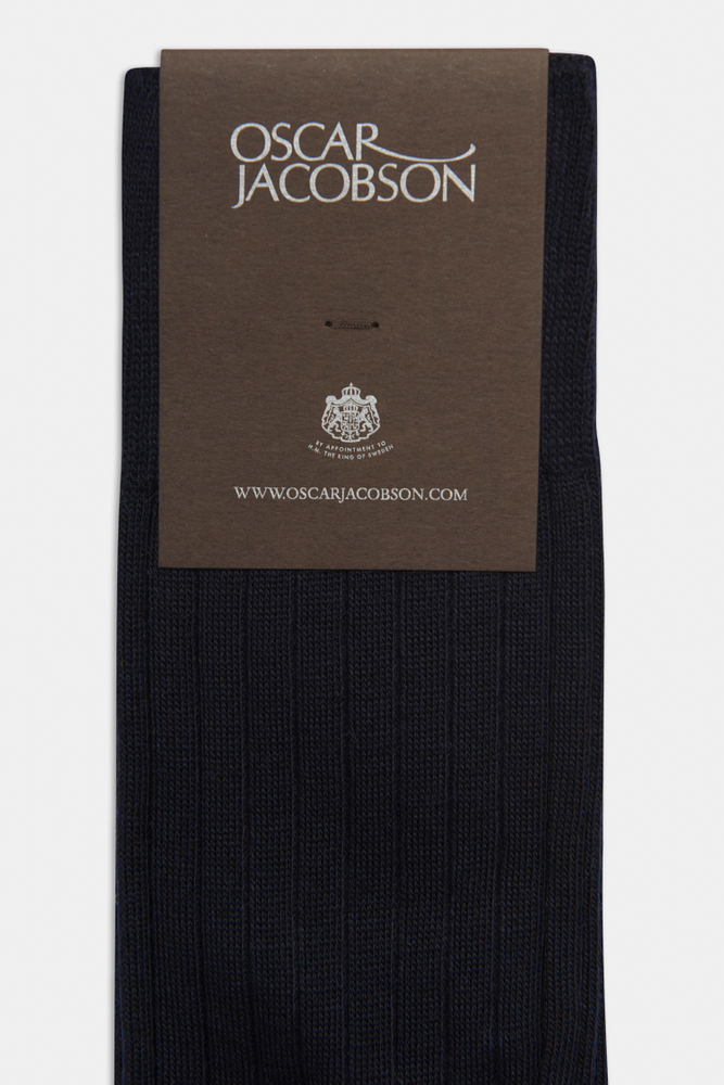 Mid-length Ribbed Wool Stretch Socks