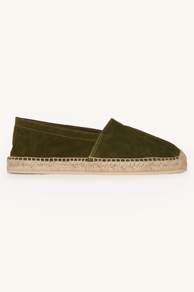 Suede Espadrille
