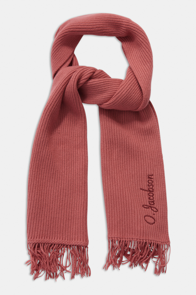 Stickad Halsduk i Ull-Kashmir