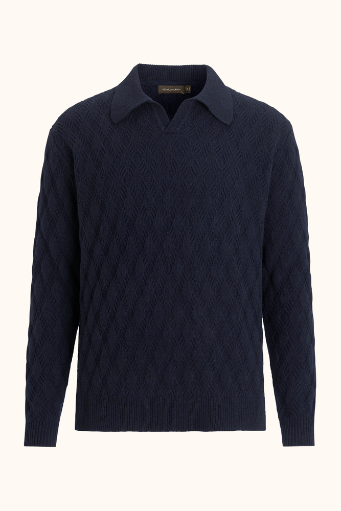 Melker Structured V-neck