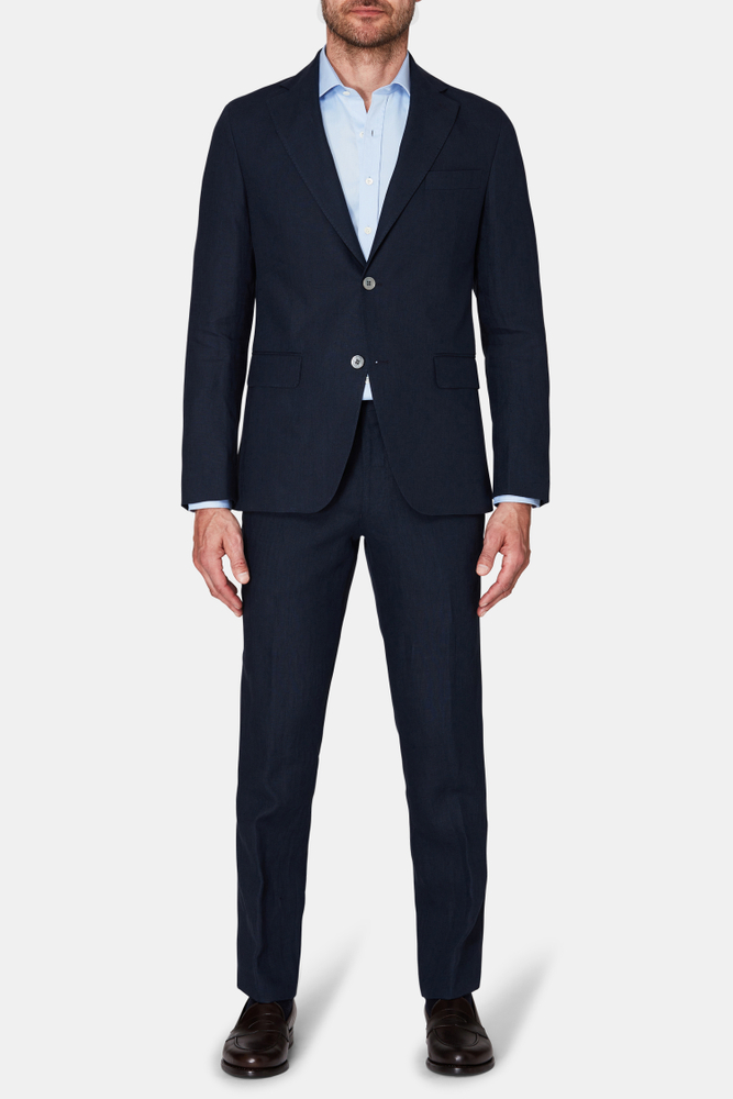 Regular Fit Linnekostym