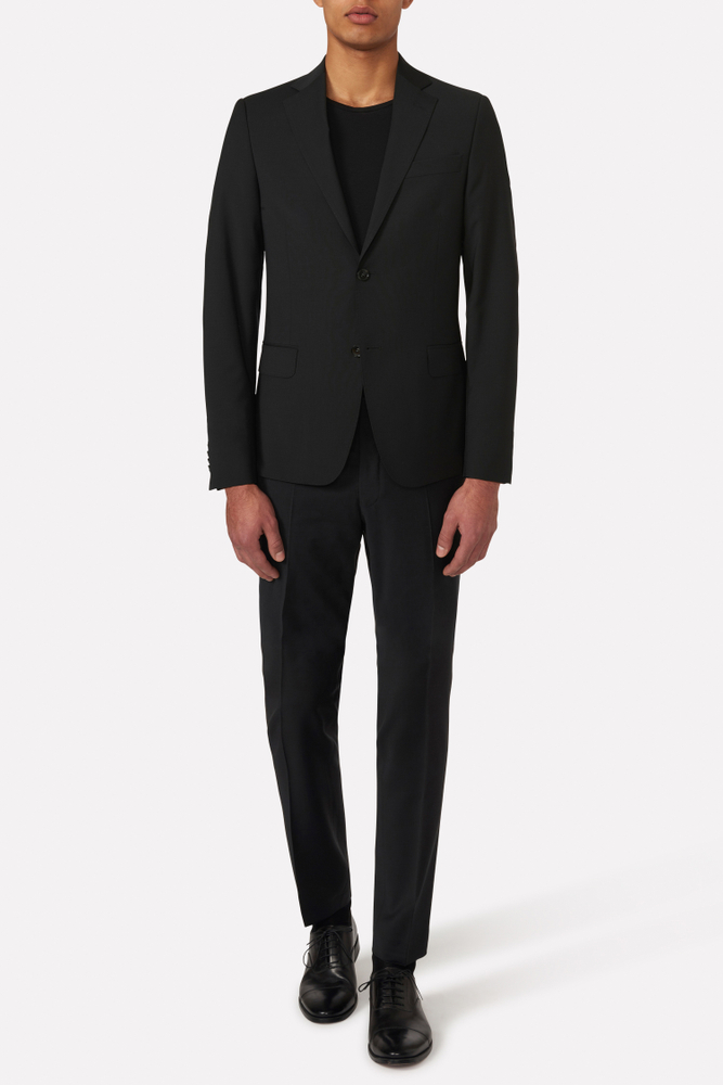 Slim Fit Microstructure Kostym