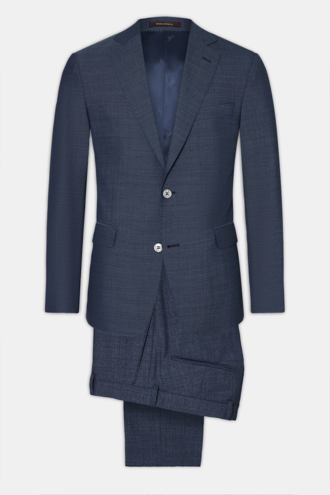 Regular Fit Sharkskin Dress