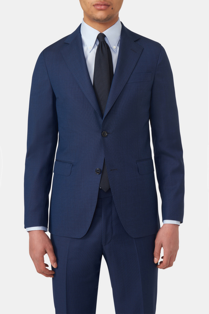 Slim Fit Birdseye Blazer