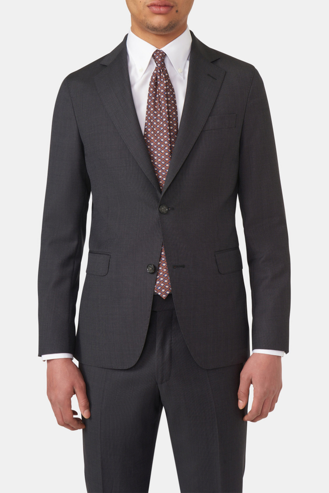 Slim Fit Birdseye Blazer